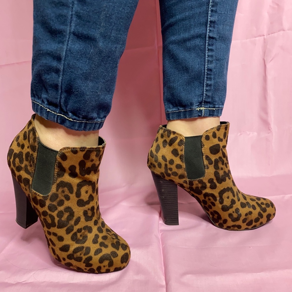 Madden Girl Cheetah Print Booties